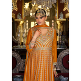 BARBIE - 562 PREMIUM Multicolor Chinon Silk Palazzo Set