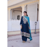 LW-9314 VELVET TOP-PANT WITH DUPATTA COLLECTION
