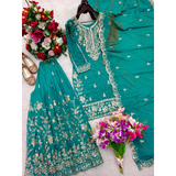 WW-1262 Launching New Design Trending Sharara Set