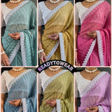 PRESENT NEW LAUNCHING LINNING  PATTERN LOOK SAREE
