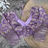 DOLA SILK FULL SLEEVES BLOUSE SIZE 38-40