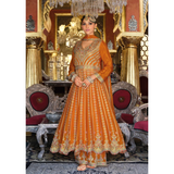 BARBIE - 562 PREMIUM Multicolor Chinon Silk Palazzo Set