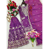 WW-1262 Launching New Design Trending Sharara Set