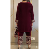 LC-1328 LAUNCHING NEW DESIGNER VELVET SUIT