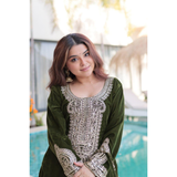 LW-9312 READY MADE TOP-PANT WITH BATWA COLLECTIONS