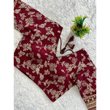 DOLA SILK FULL SLEEVES BLOUSE SIZE 38-40