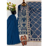 SRK-5333  New Georgette Designer Collection