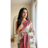 NEW VIRAL INSTRGRAM TOP TRENDING PRINT SAREE