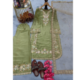 Trending Jimmy Choo With Heavy Embroidery Palazzo Sets