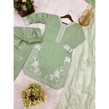 HK-1703 New Designer Collection In Roman Silk Top-Farshi Salwar