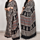 Super AJRAKH PrintTrending Saree