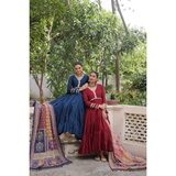 GOWN-DUPATTA COLLECTIONS Code:- LW-9275