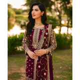 Sequence Party Wear Look Top-Palazzo Set SRK-5238