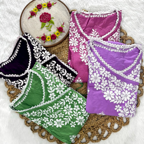 Angrakha Style Kurti  Palazzo set