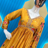 FLORAL PRINT Kurti Set