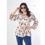 URVASHI Short Printed Tops