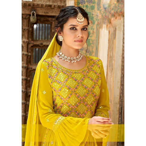 Designer Party Wear Palazzo Suits VG001