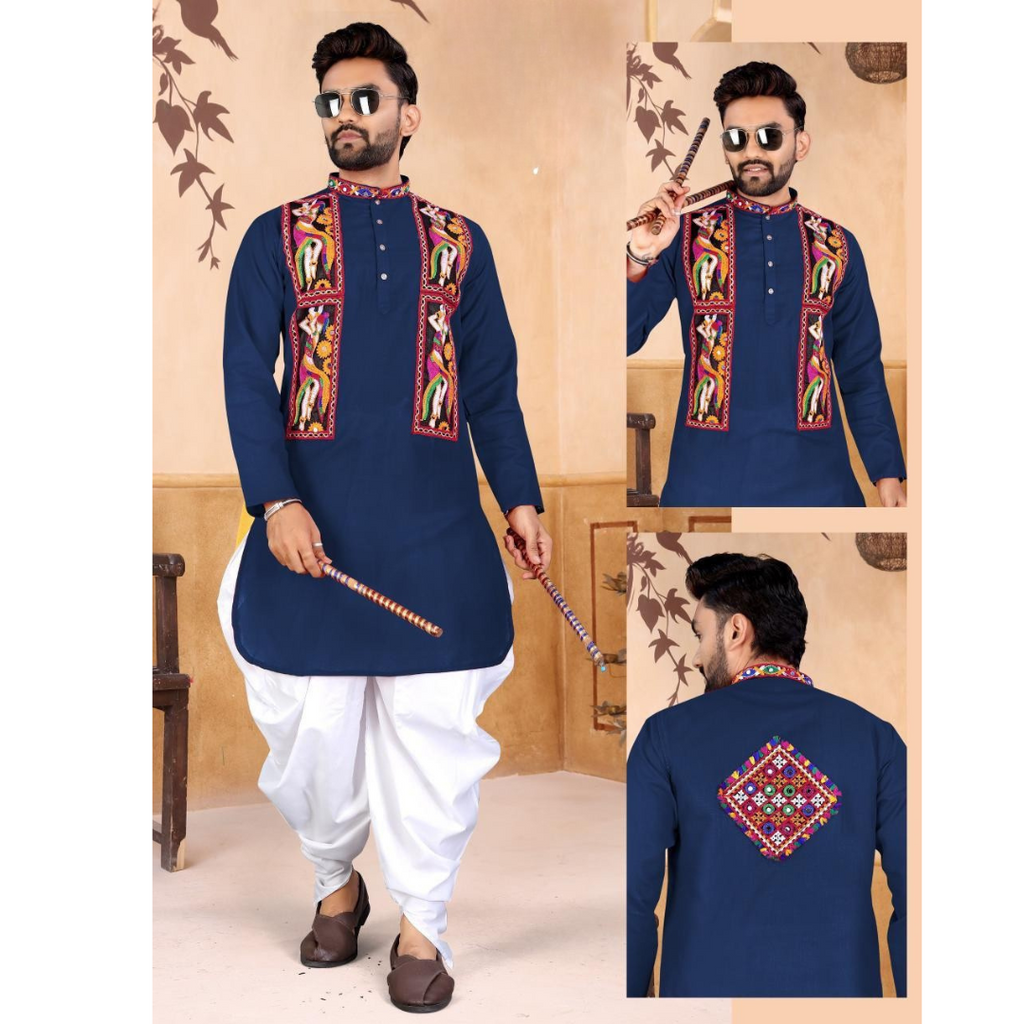 Venmer Traditional Navratri Vol-3 Traditional Super Hit Kurta with Dhoti