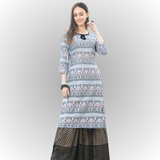 Kurti plazzo Set