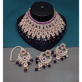 Semi Bridal Patwa Style Jewelry Set