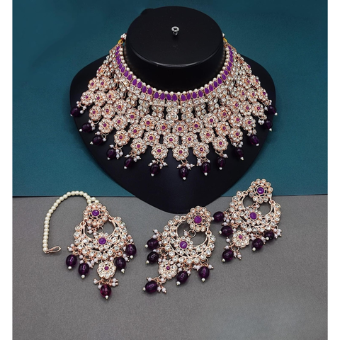 Semi Bridal Patwa Style Jewelry Set