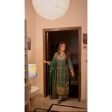 NSR-879 New Designer Party Wear Look Top-Palazzo Set