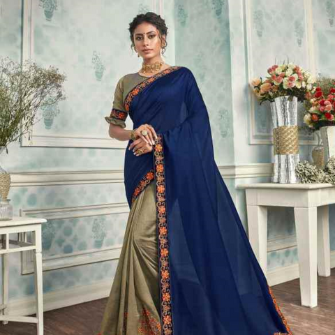 Colors In Beauty               Embroidered Sarees