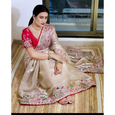 Designer Meera Jimmy Choo Sarees UNSTITCHED Blouse