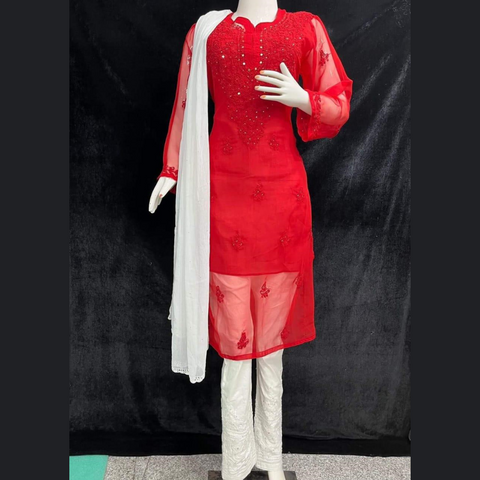 ELEGANT LOOK Chikankari Style Kurti Sets
