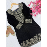 LC-1328 LAUNCHING NEW DESIGNER VELVET SUIT