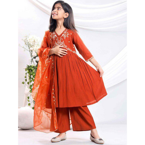 NEW LAUNCING KIDS TOP PANT DUPATTA