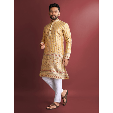 DESIGNER DAAMAN CONCEPT KURTA FOR MEN'S