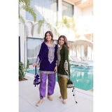 LW-9312 READY MADE TOP-PANT WITH BATWA COLLECTIONS