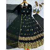 NEW ĐĚSIGNER PARTY WEAR LOOK  GOWN WITH PANT