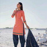 Patiala Style Cotton Dress