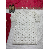 (NF-1151) Launching New Designer Party Wear Look Top Patiala Salwar and Dupatta