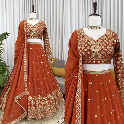 QRC-375 Premium Designer Lehenga Choli