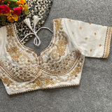 SABYASACHI NECK BRIDAL BLOUSE