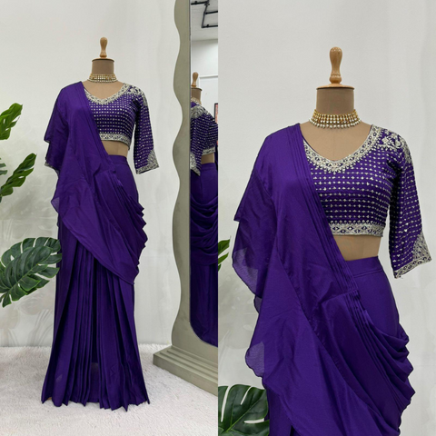 One minute Ready to Wear Sarees