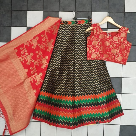 Brocade Lehenga set