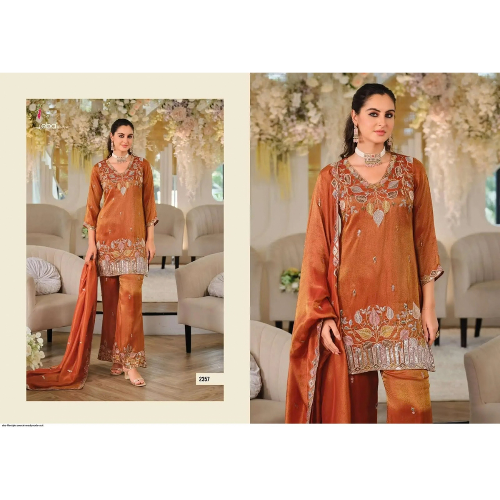 ZEENAT Premium Shimmer Embroidery Sets