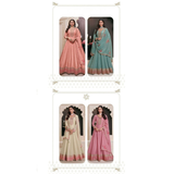 VN- 7305 Moonga Silk with Zari Embroidery Work PLUS SIZES