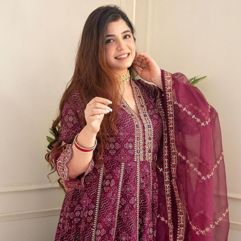 Party Wear Kurti Set
