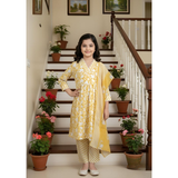 Floral Muslin KURTI SETS
