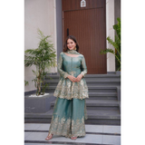 NEW ORGANAZA Designer Party Wear Look Collection