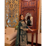 GLMZ-011 Đěsigner Party Wear Top Palazzo & Dupatta Set