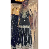 ND(5050) Heavy chinnon silk Top Lehenga Set