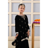 COAD OC-193 Beautiful Velvet Top-Sharara Set