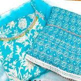 Cotton Gharara Set