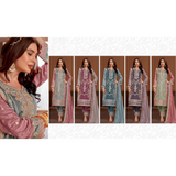 MARIA-A Present Heavy PV Vichitra With Embroidery Codding Sequence Work party wear
